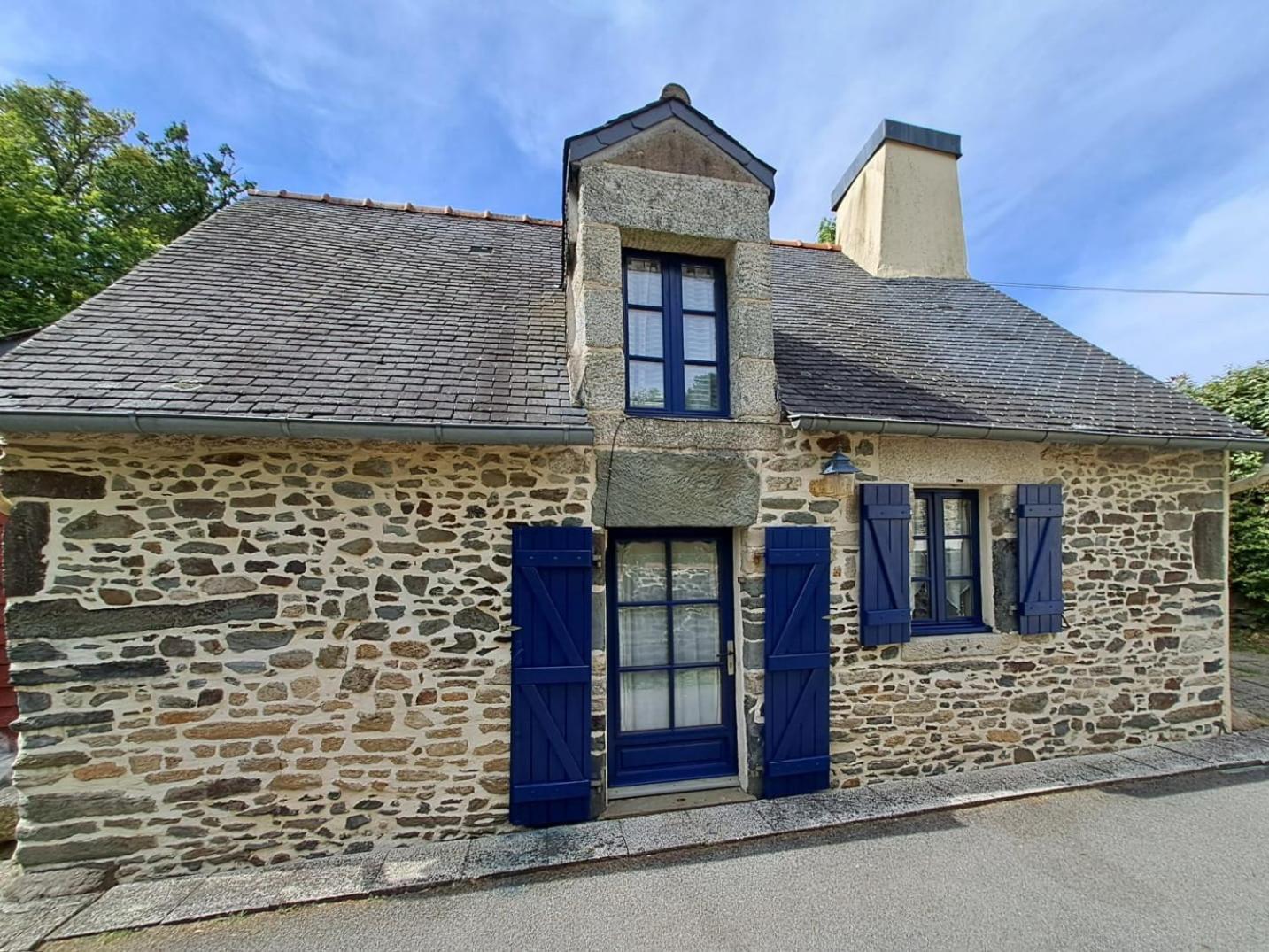 Villa Penty La Houssaye à Pontivy Extérieur photo